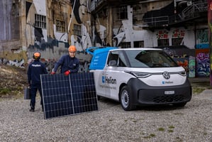 Helion renouvelle sa flotte de véhicules utilitaires en la convertissant à l’électricité