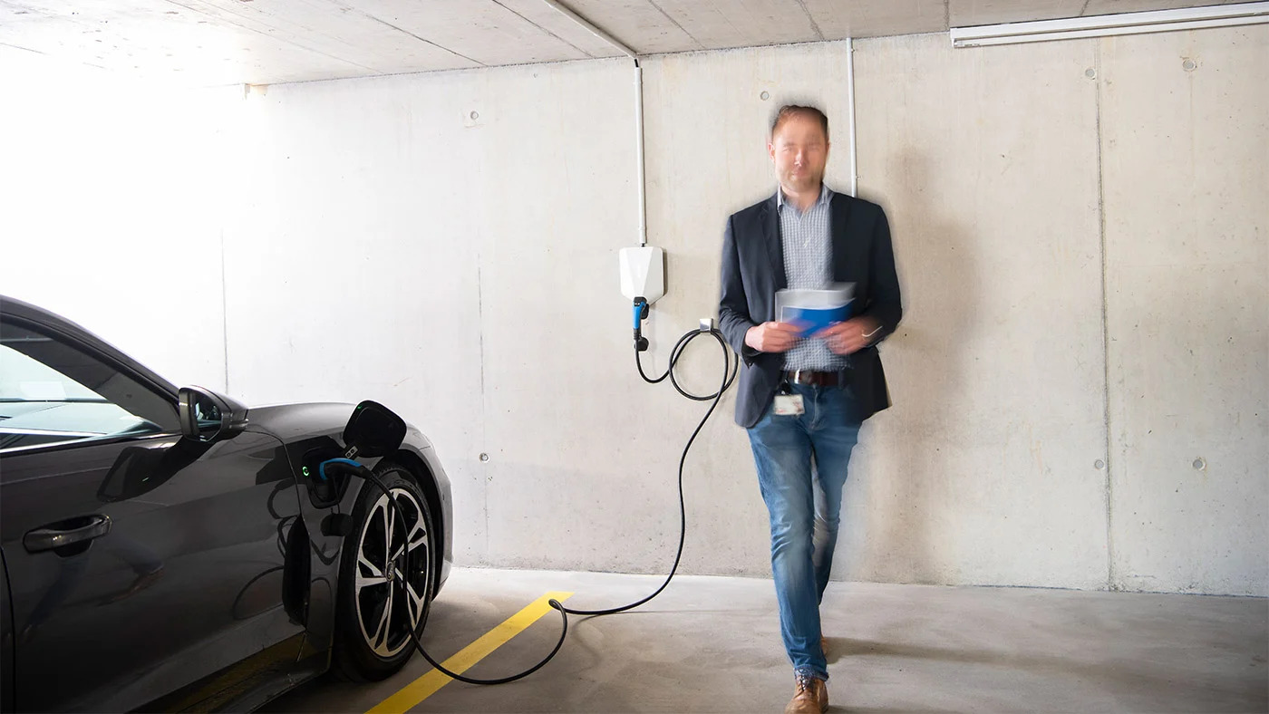 Solar-Ladestation für Elektroautos - Elektromobilität